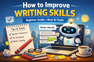 Read more about the article How to Improve Writing Skills 2026 (Beginner Guide + AI Tools That Actually Help)