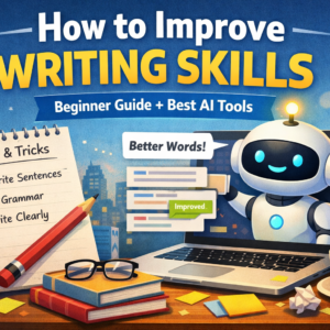 How to Improve Writing Skills 2026 (Beginner Guide + AI Tools That Actually Help)